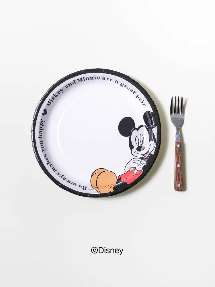 [GM-DISH-0010] Disney Classic Paper Plates 22.5cm 8pcs