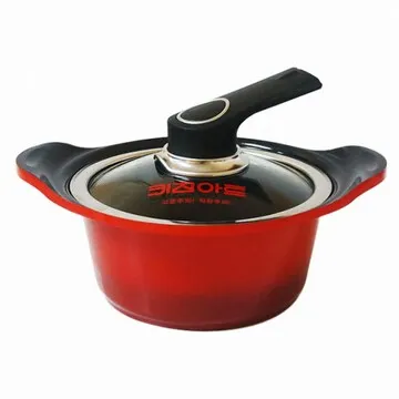 [GM-KITCH-0015] Cast Ceramic Pot Double Handle 16cm