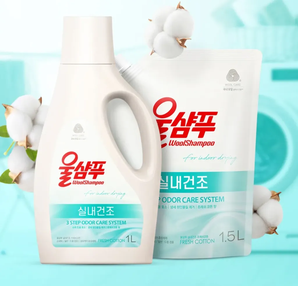 [GM-LAUN-0003] Wool Shampoo Original Indoor Drying Detergent 1L