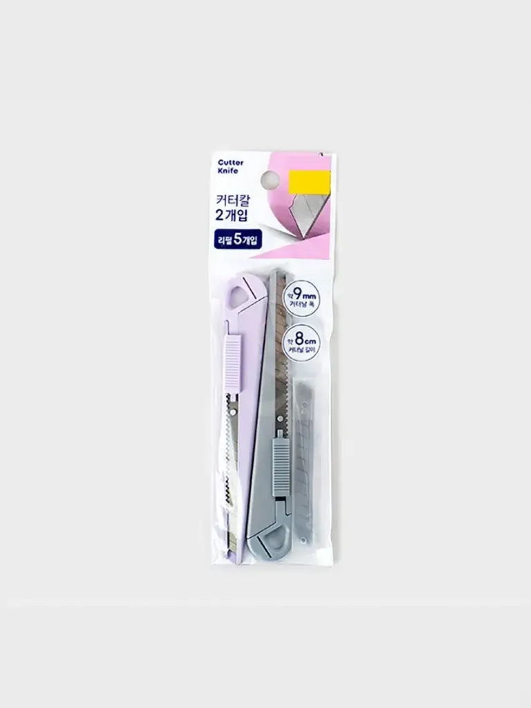 [GM-STAT-0013] Slide Cutter Knife 2pcs