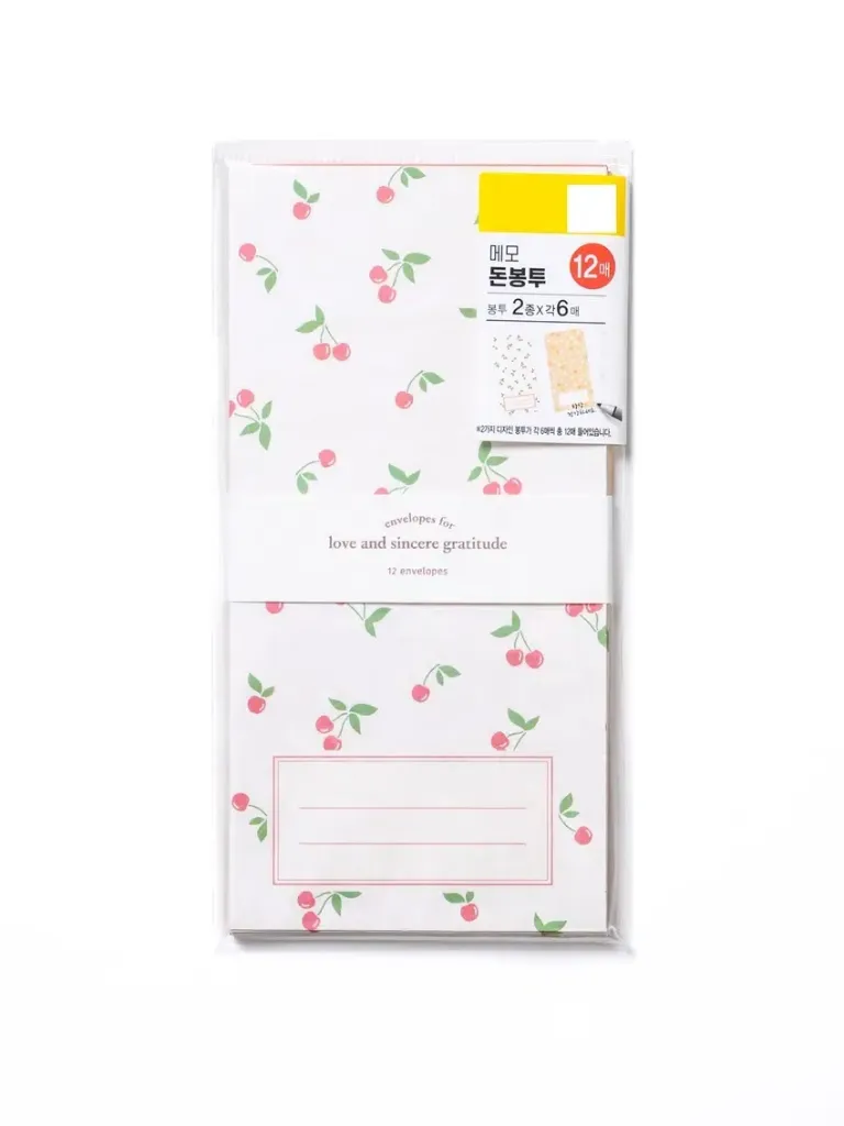 Pattern Money Envelope Flower 12pcs