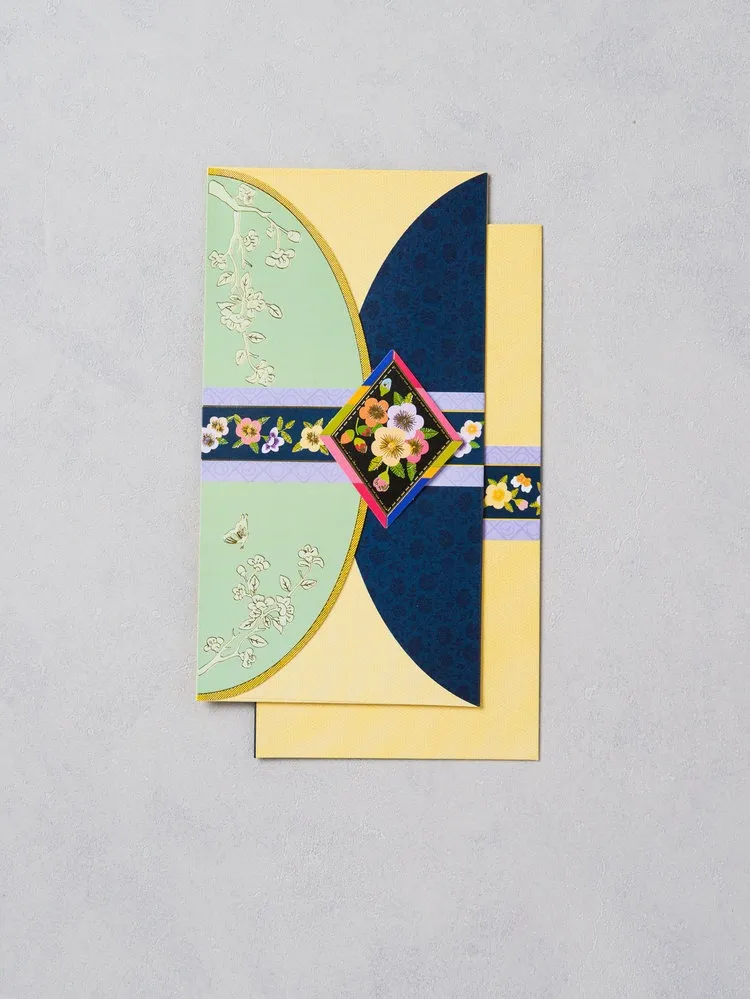 Traditional Design Envelope Yellow 2pcs