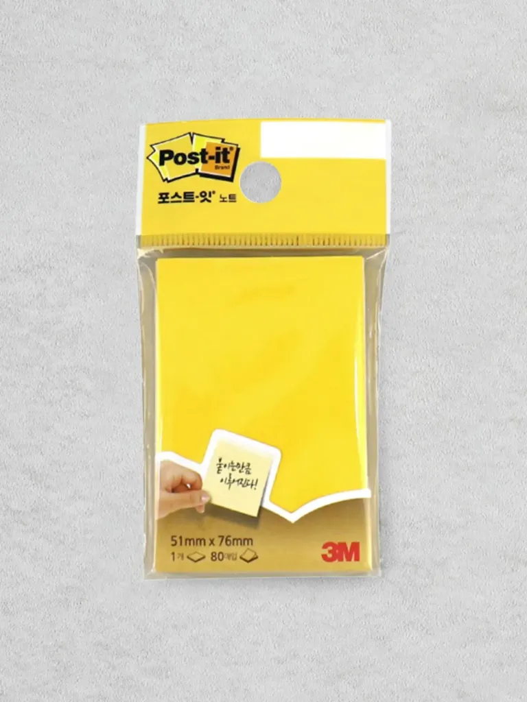 [GM-STAT-0028] 포스트 잇 노트 656 레몬