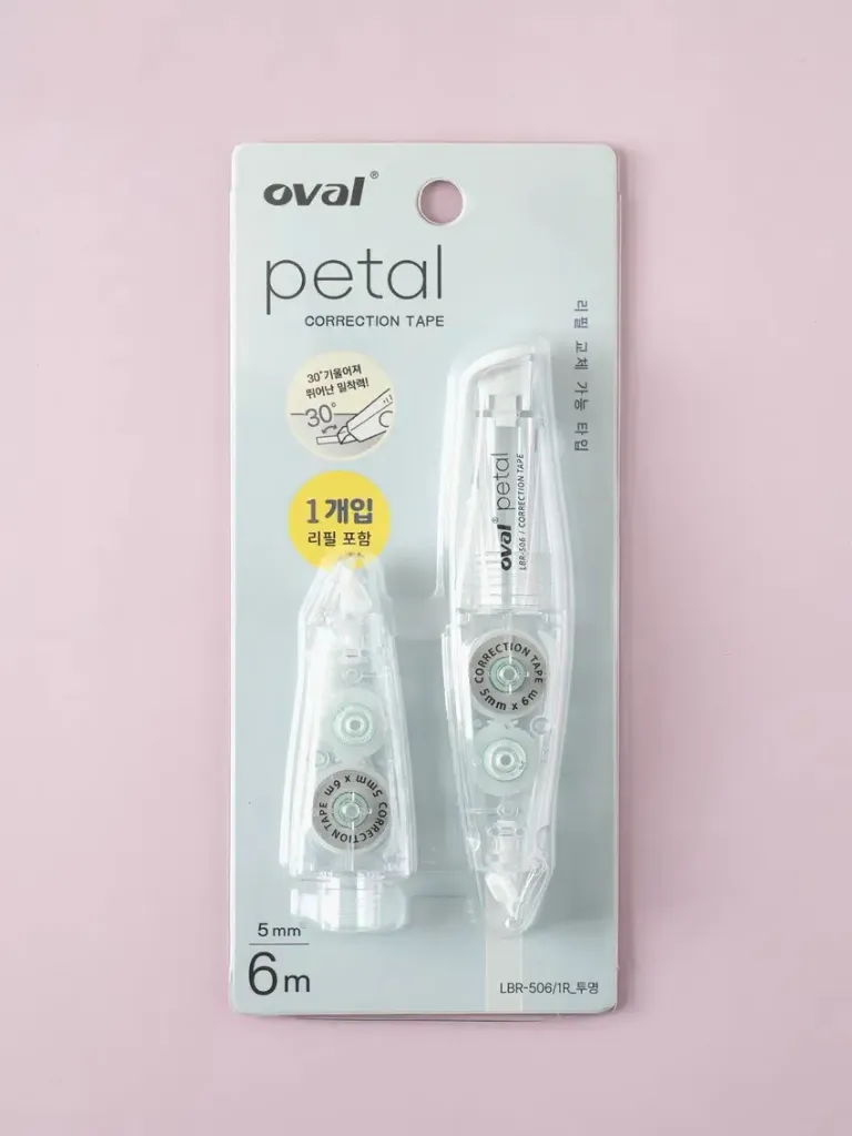 Oval Correction Tape Refill 5mm x6m Clear