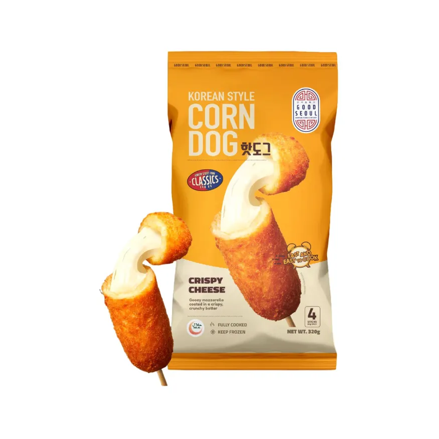 GOOD SEOUL Crispy Cheese Corn Dog 80G*4