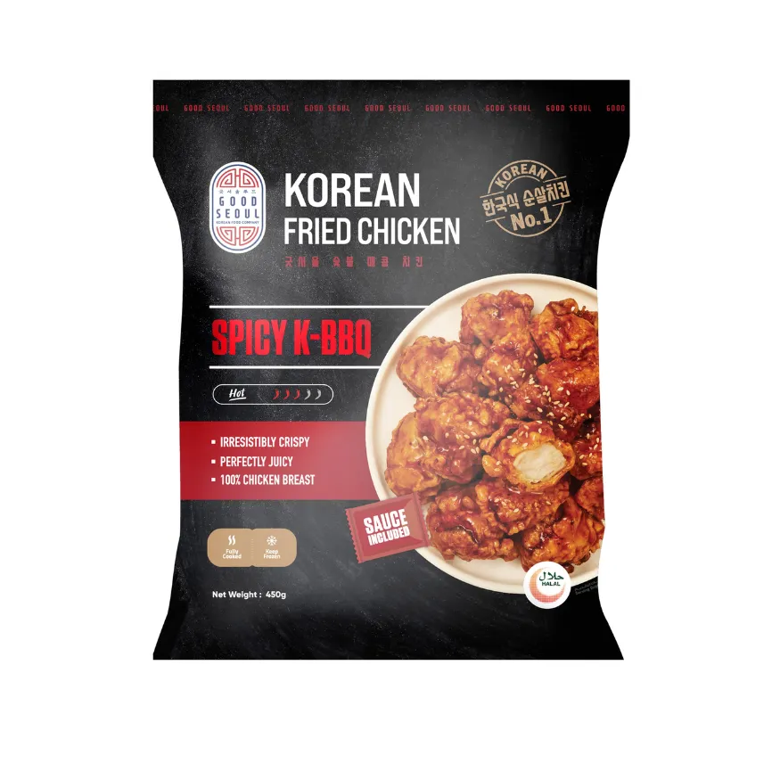 [FR-MANDU-0020] GOOD SEOUL Korean Fried Chicken Spicy K-BBQ 450G