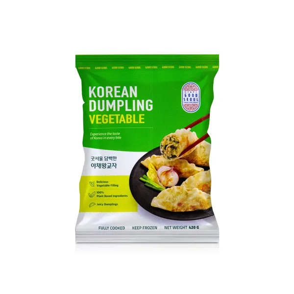 [FR-MANDU-0024] GOOD SEOUL Vegetable Dumpling (420G)