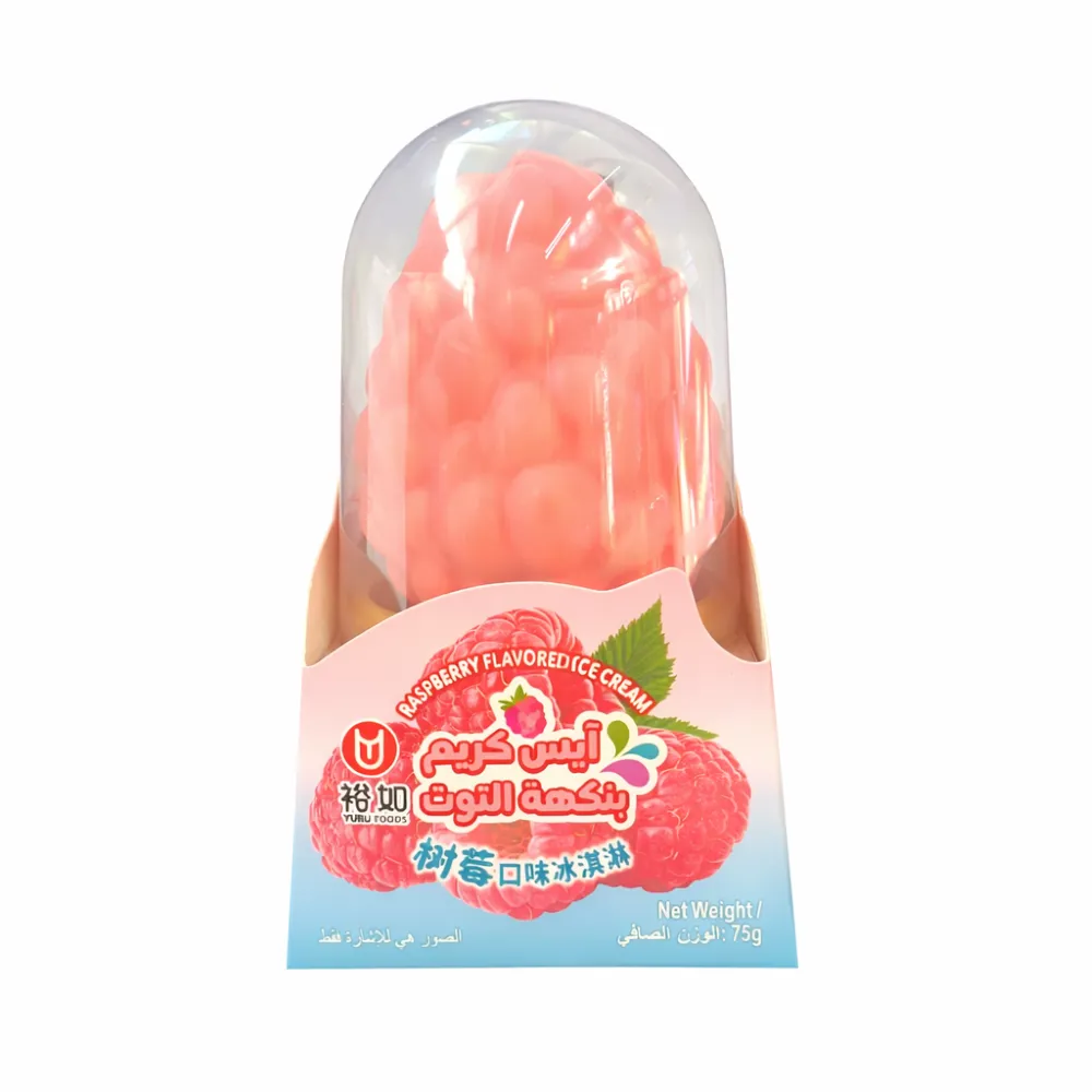 [FR-SNACK-0005] 3D Raspberry Ice Cream 75G