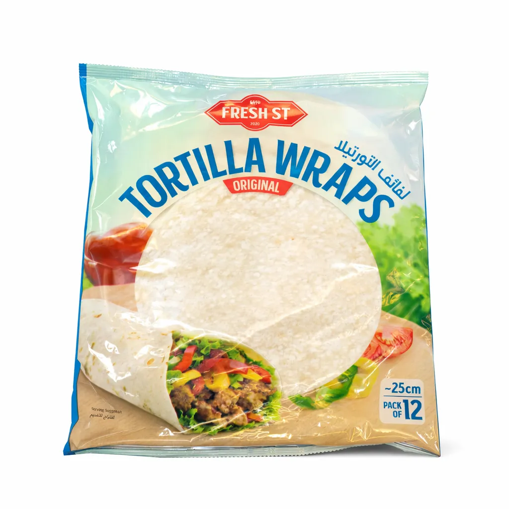 [GR-BREAK-0008] FRESH ST. Tortilla Wraps 25 CM