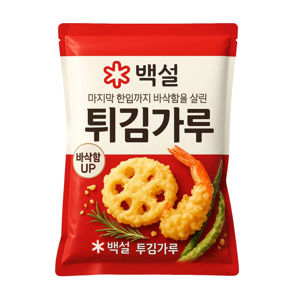 백설 튀김가루 1kg