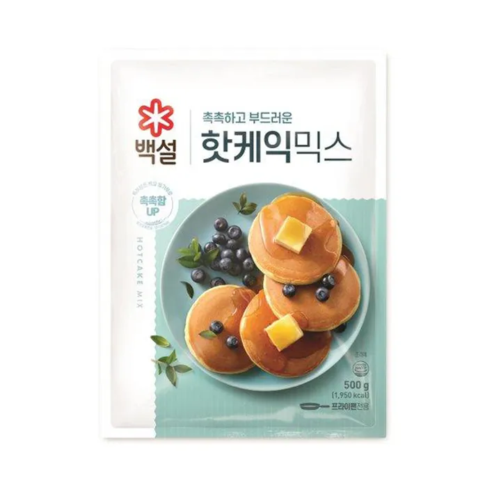 백설 핫케이크믹스 500g