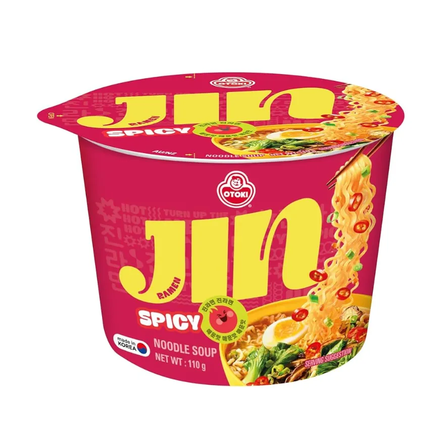 [GR-RAMEN-0067] OTTOGI Jin Ramen Spicy Bowl 110G