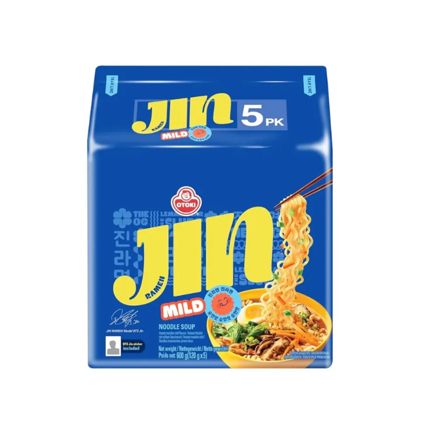 [GR-RAMEN-0068] OTTOGI Jin Ramen Mild Multi 120G*5