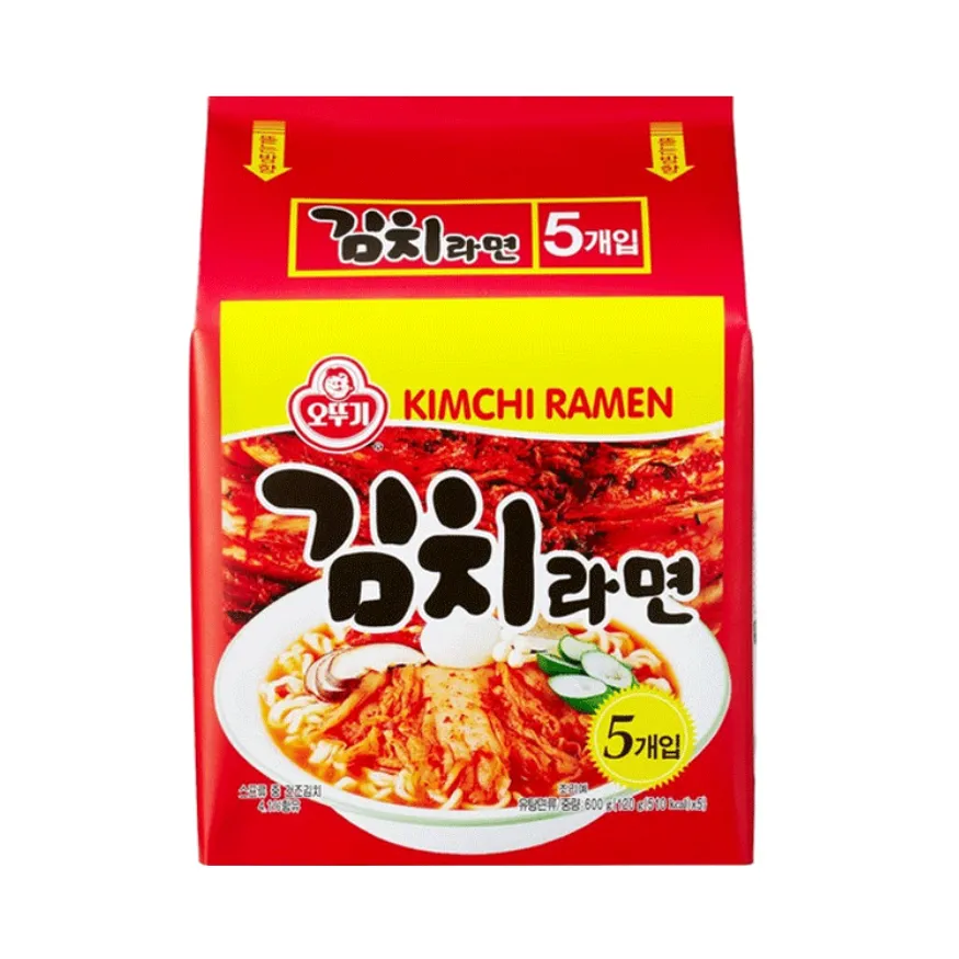[GR-RAMEN-0071] OTTOGI Ramen Kimchi Multi 120G*5