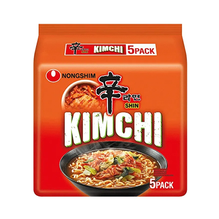 [GR-RAMEN-0099] 농심 신라면 김치 120g*5
