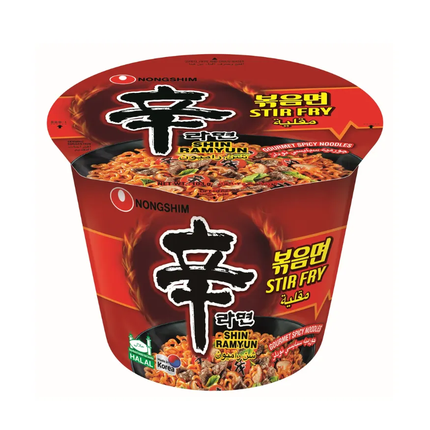 [GR-RAMEN-0103] NONGSHIM Shin Stir Fry Big Cup 103G (Exp: 24-Sep-2026)