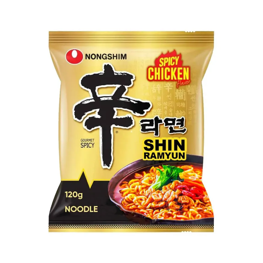 [8801043068826] NONGSHIM Shin Ramyun Spicy Chicken Bundle 120G