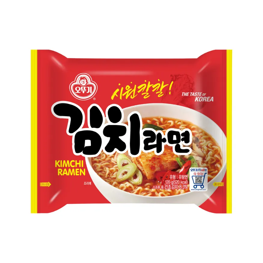 [8801045521312] OTTOGI Ramen Kimchi Multi 120G