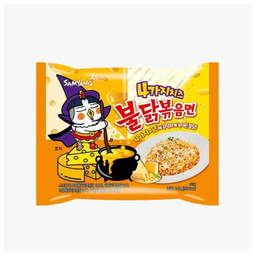 [8801073115088] 삼양 불닭볶음면 콰트로치즈 145g