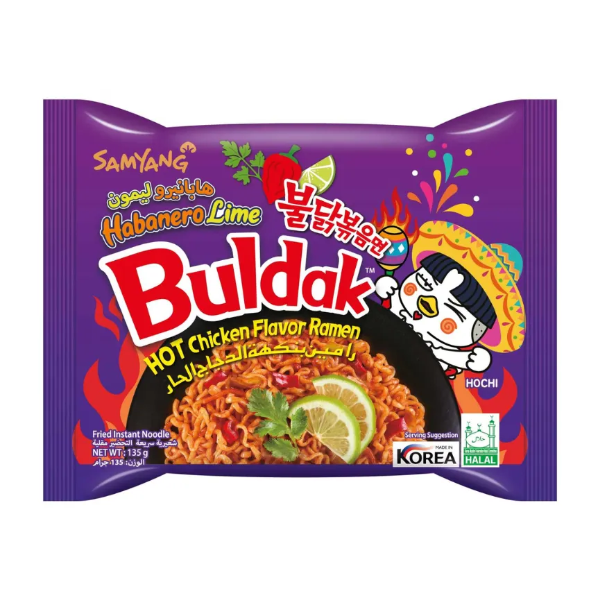 SAMYANG Buldak Ramen Habanero Lime 135G