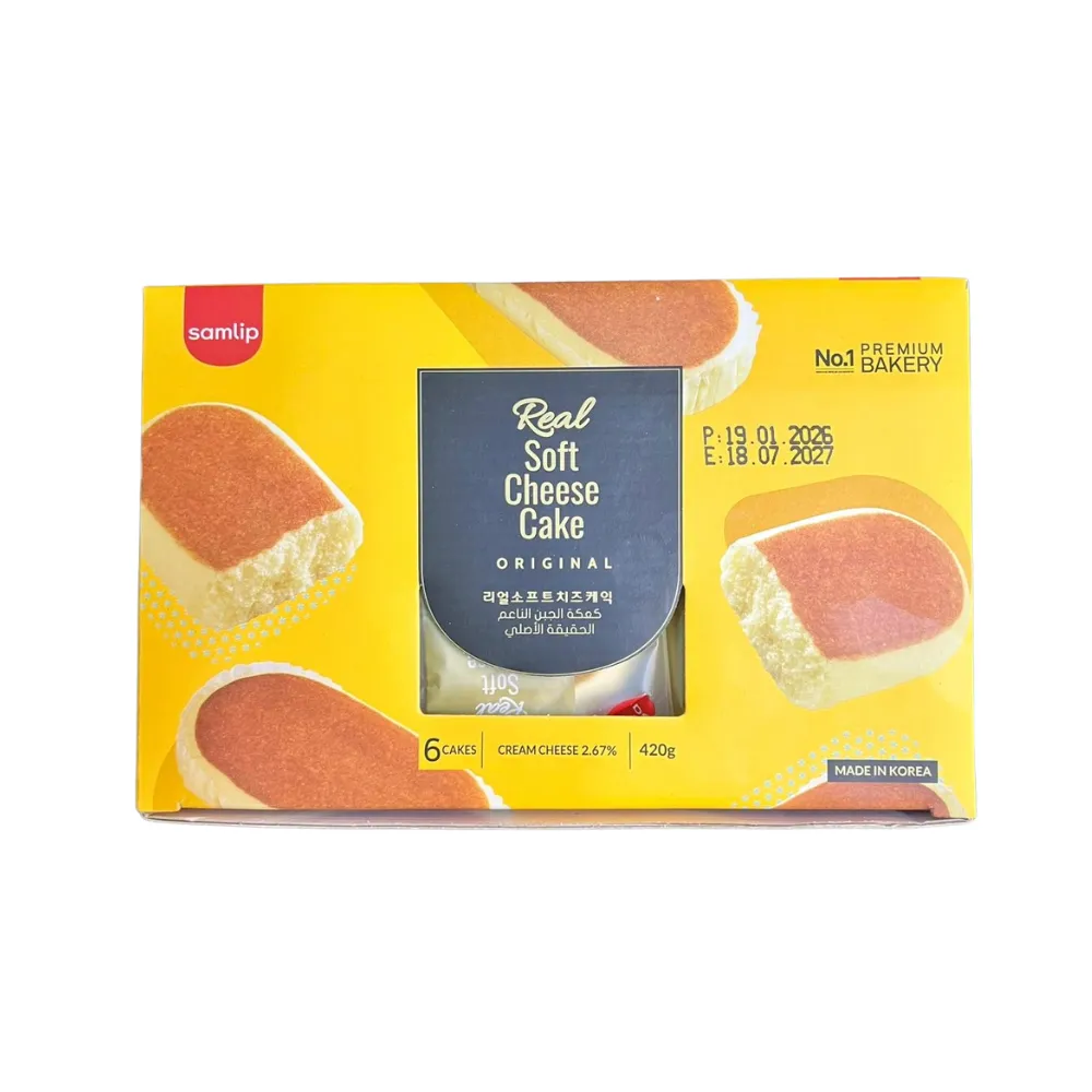 삼립 리얼 소프트 치즈케익 오리지널 420g (70g × 6입)