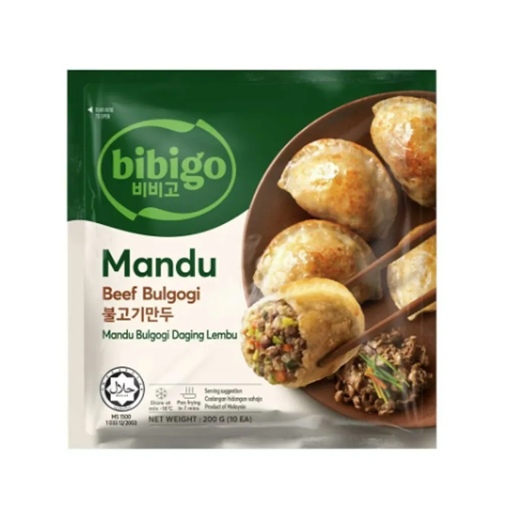 CJ Bibigo Beef Bulgogi Mandu (Halal) 200g