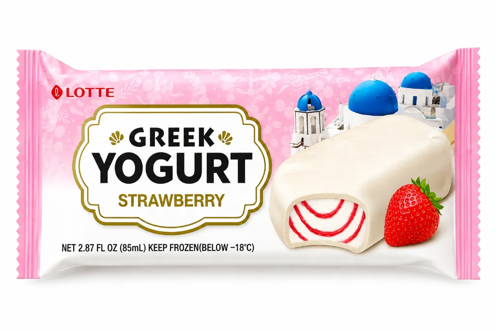 LOTTE Greek Yougurt Strawberry 85ml