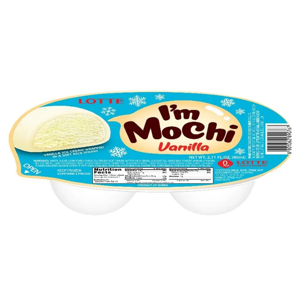 LOTTE Mochi Ice-cream (vanilla) 80ml