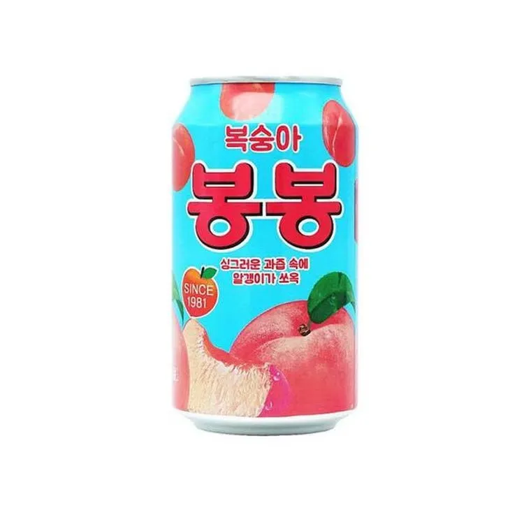 [8801105915761] HAITAI Drink - Bong Bong Peach 340ml