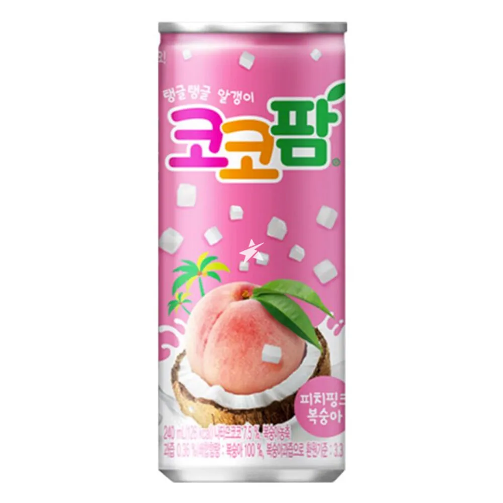 [8801105910124] HAITAI Drink - Coco Palm Pink Peach 240ml
