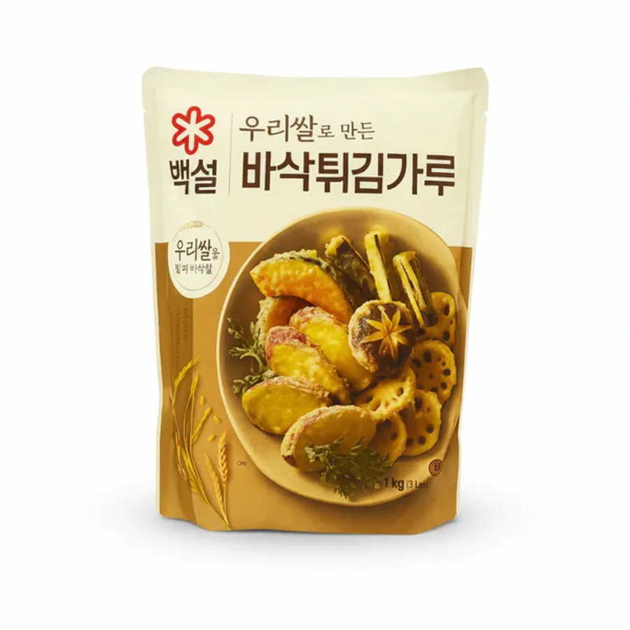 [8801007004532] 백설 바삭튀김가루 1kg