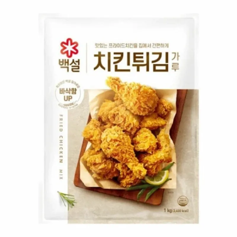 [8801007150420] 백설 치킨튀김가루 1kg