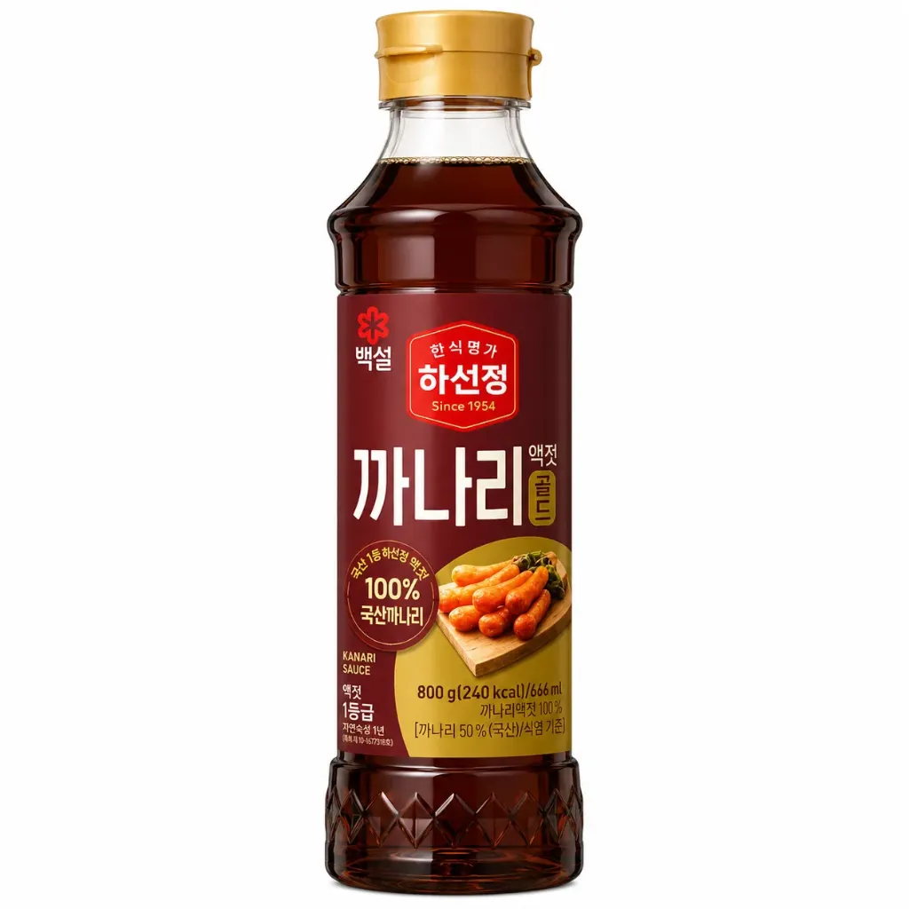[8801391100681] BEKSUL Kanari Fish Sauce Gold 800g