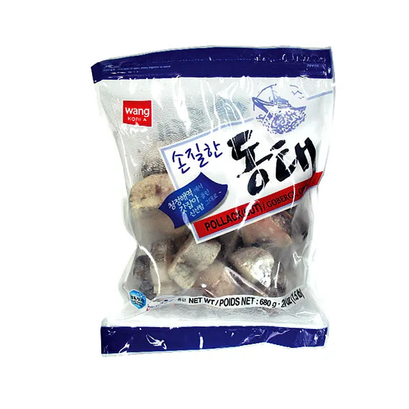 [087703171503] 왕 손질한 동태 680g