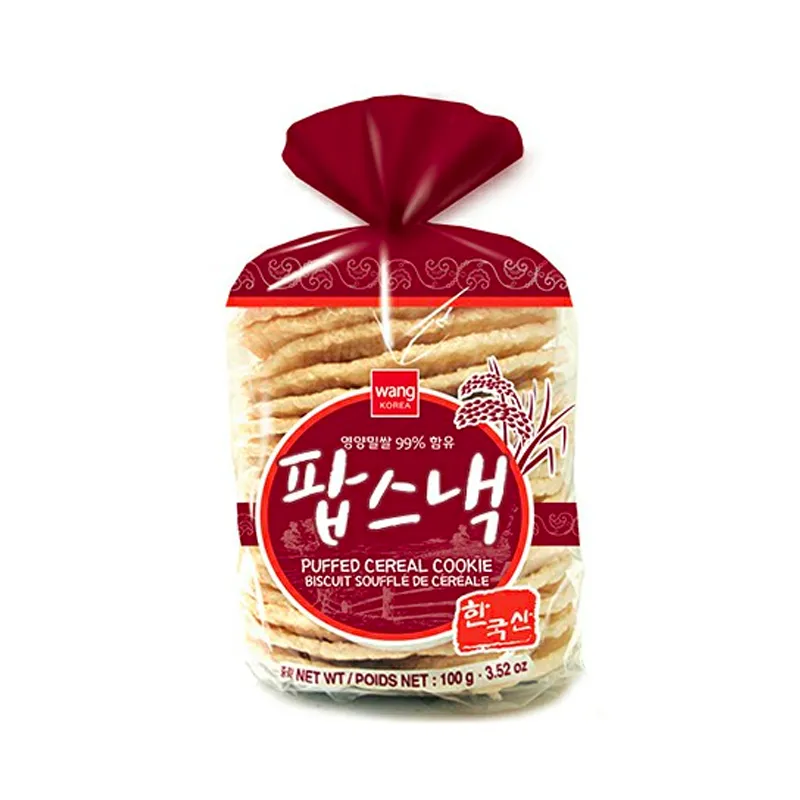 [087703157309] WANG Puffed Cereal Cookie 100g