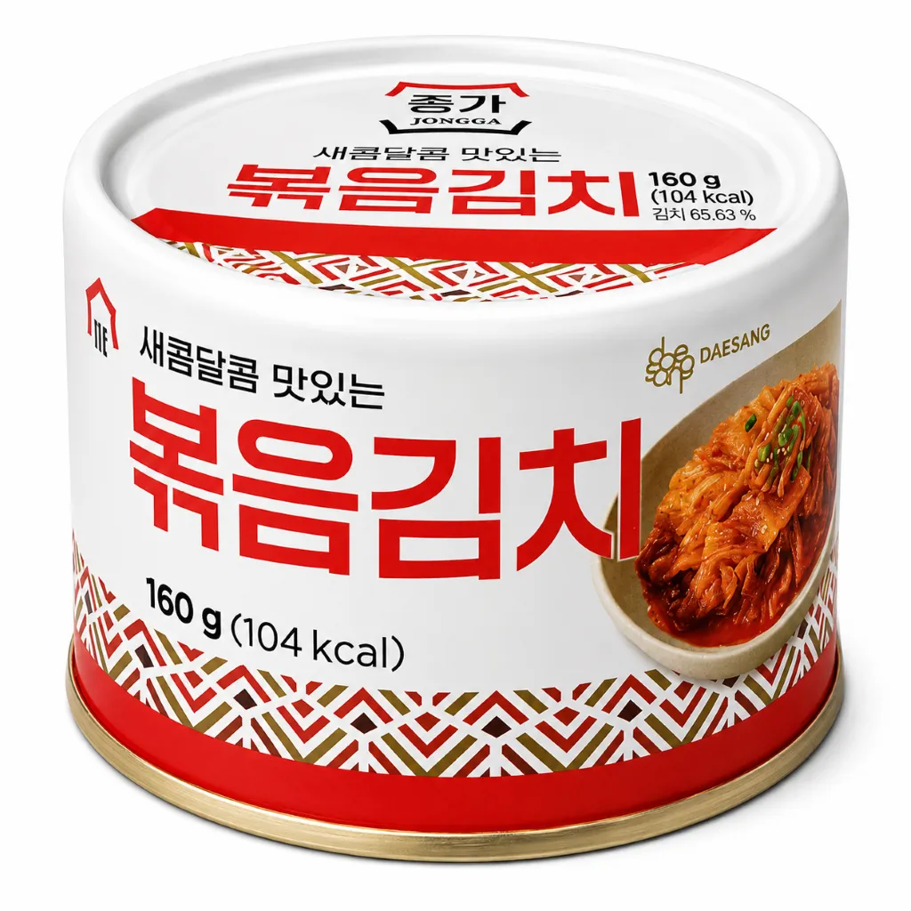 종가 볶음김치 160g