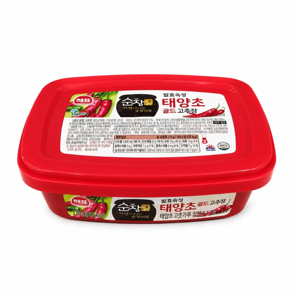 [8801075014716] SAJO Hot Pepper Paste 170g