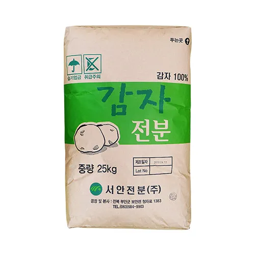 [8809635280014] 서안 감자전분 100% 국산 25kg