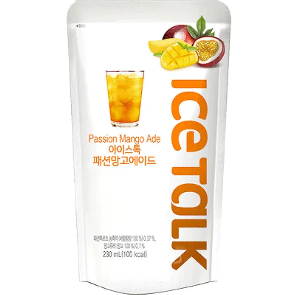 [8809344668837] IceTalk Passion Mango Ade 230ml