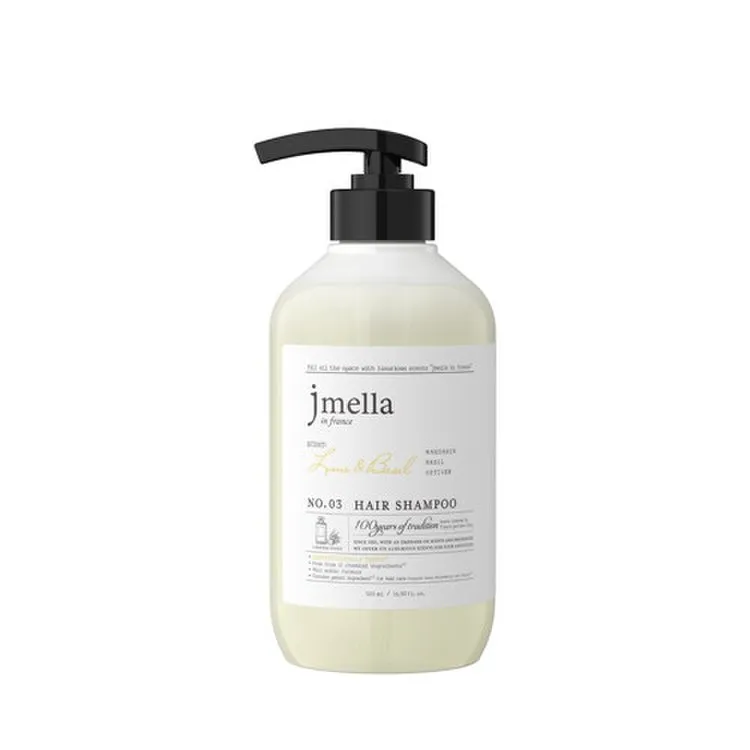[8809711716444] 제이멜라 인 프랑스 라임 앤 바질 헤어 샴푸 500ml