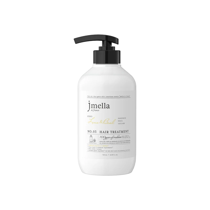[8809711716451] 제이멜라 인 프랑스 라임 앤 바질 헤어 트리트먼트 500ml