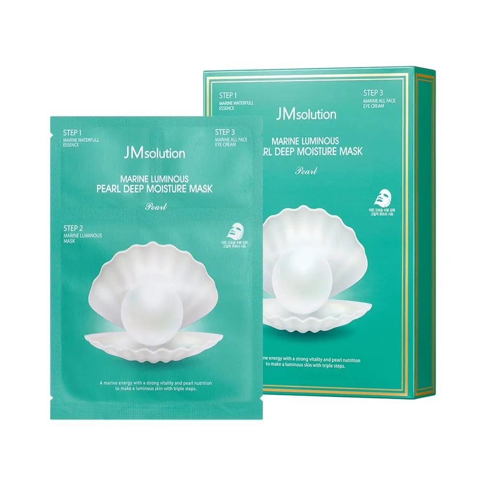 [8809505541764] 제이엠솔루션 청광 마린 진주 딥 모이스처 마스크 펄l 30ml*10EA