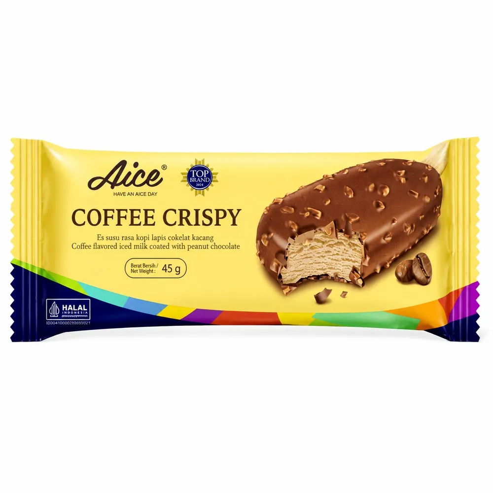 Coffee Ice Cream Crispy Stick 45g