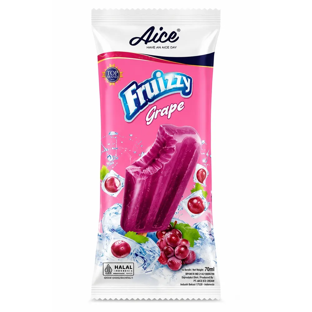 Fruizzy Grape Ice Cream Stick 70ml