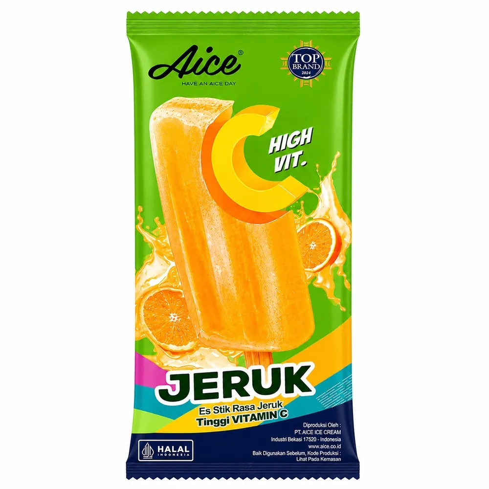Jeruk  Ice Cream Stick 60g 