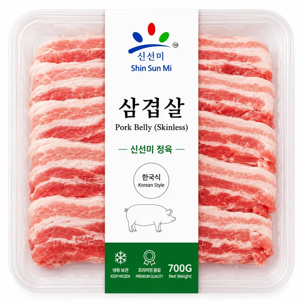 [2011004] Brazilian Samgyeopsal Skinless 700G (Non-Halal)