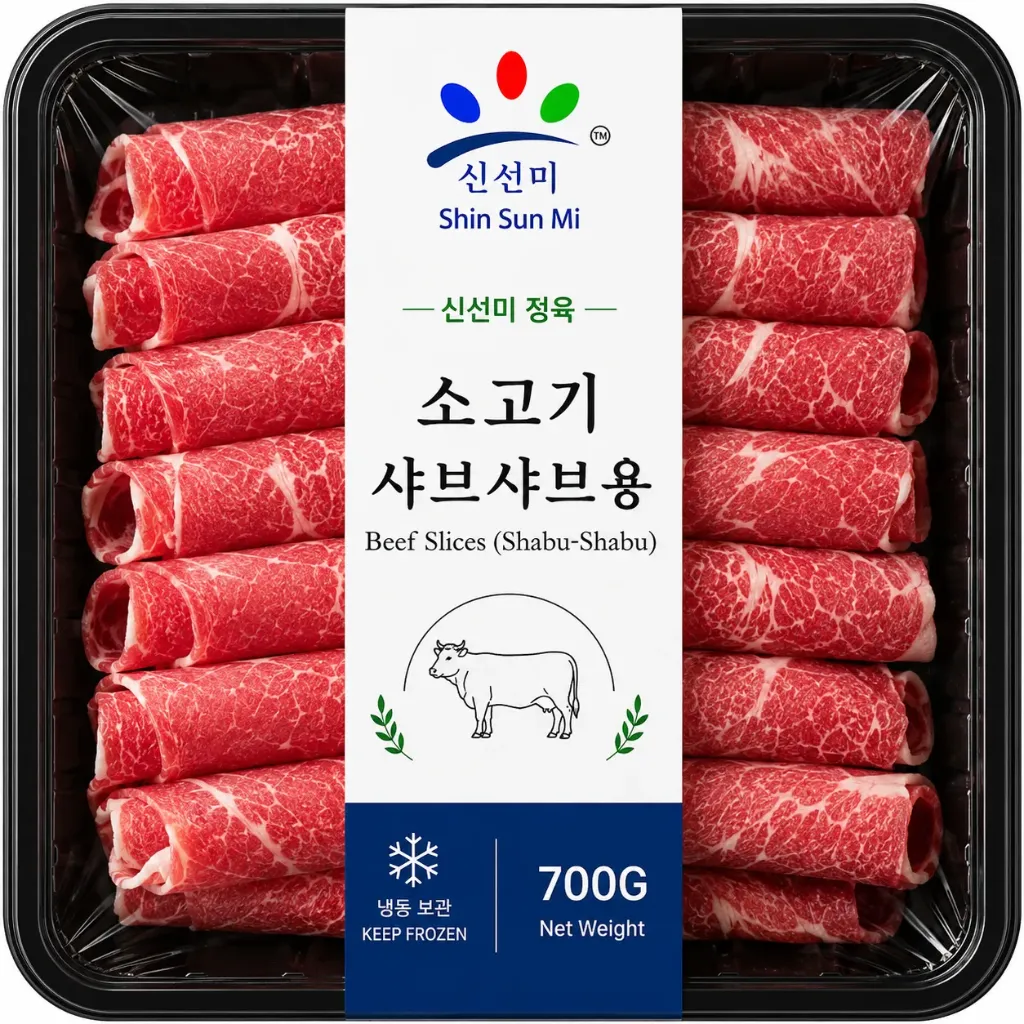 [2011012] Brazilian Beef Slices (Shabu-Shabu) 700g