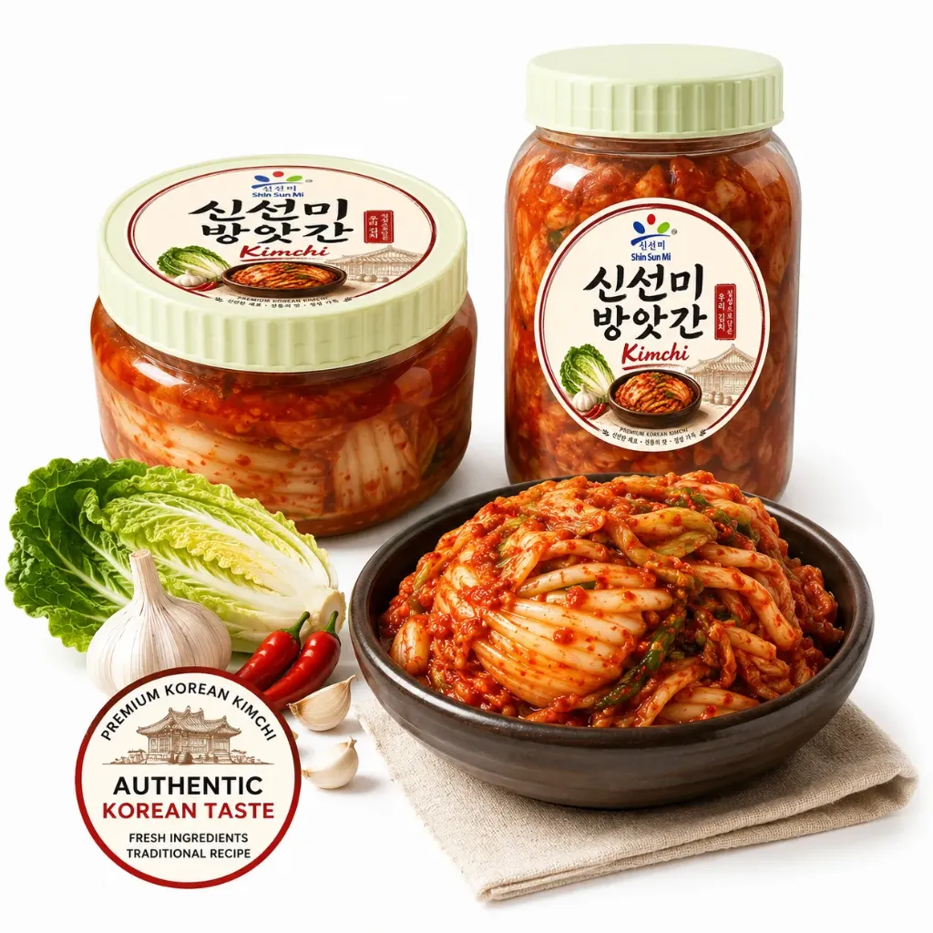 [8809191730411] SHINSUNMI Kitchen Sliced Cabbage Kimchi 500g