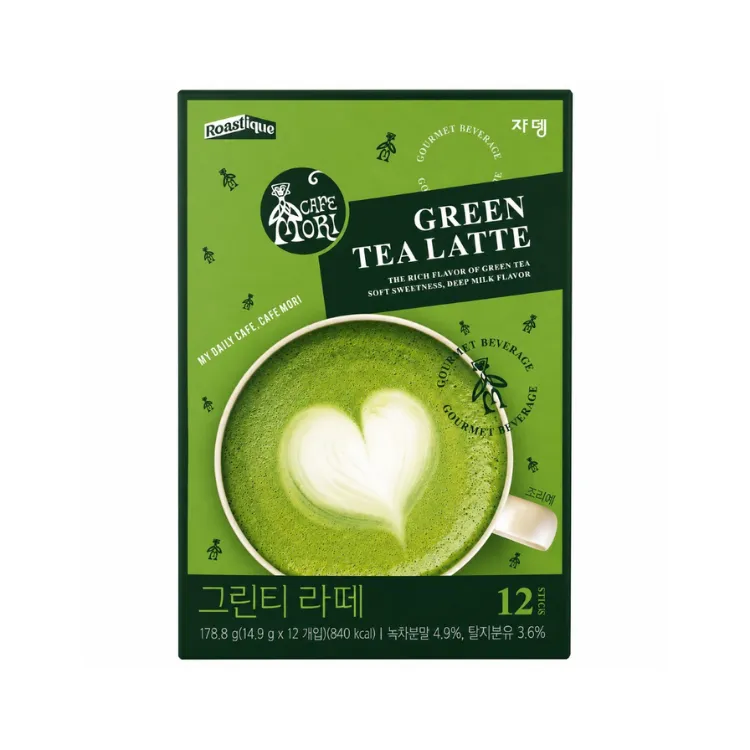 [8808024022204] JARDIN Roastique Café Mori Matcha Latte 14.9g*12p