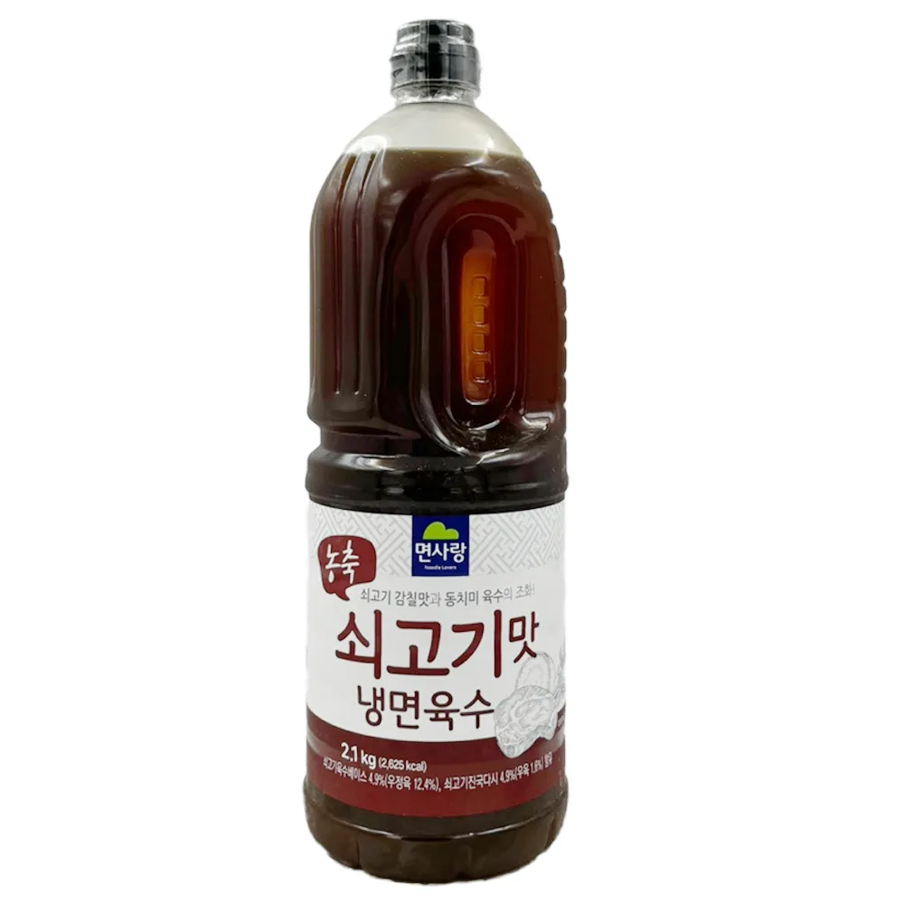 면사랑 농축 쇠고기맛 냉면육수 2.1kg